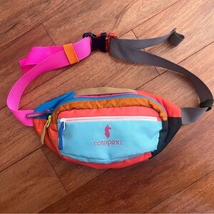 cotopaxi Multicolor Kapai Del Día 3L Hip Pack - one-of-a-kind color combination!